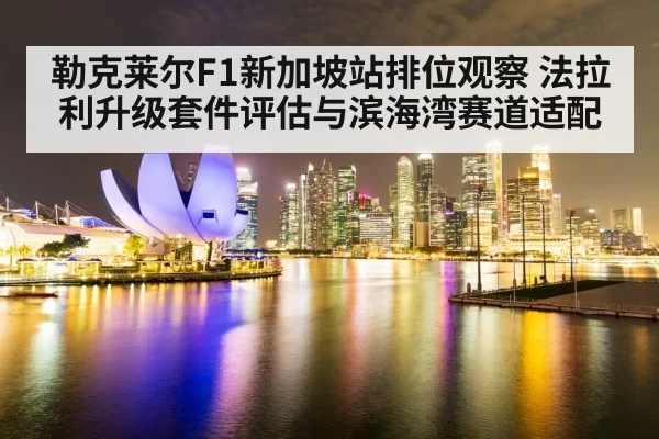 Singapore Marina Bay night